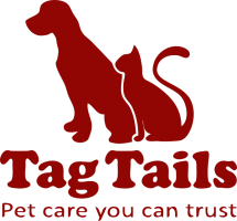 Tagtails logo dog walking Gloucester